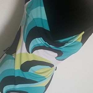 🔥3 for $30🔥Teal, Green and White Dress